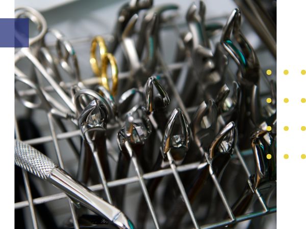 cleaning sterilized surgical instruments