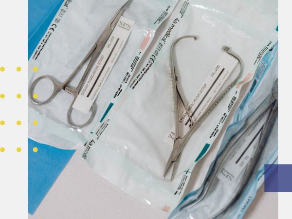 closed sterilized surgical instruments