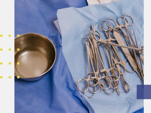 open sterilized surgical instruments